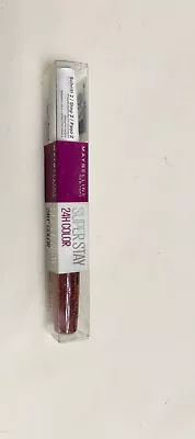 Maybelline Super Stay 24 Hour Color Lipstick~Absolute Plum 340 (sold Out Color)! • $13.99