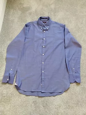 M&S Sartorial Luxury Cotton Slim Fit Shirt 15” • £18