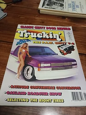 Truckin Magazine May 1992 This P.A.W. Chevy V8 Door Rebuild AV • $9.95