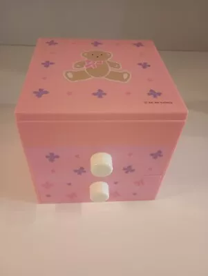 Sanrio Tweedle Dee Dee Bear Vintage 2 Drawer Trinket Box 1985 To 1986 Mirror • $99.99