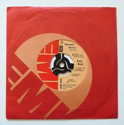 Kate Bush - Hammer Horror / Coffee Homeground 7  Vinyl Record 1978. EMI 2887 • £2.99