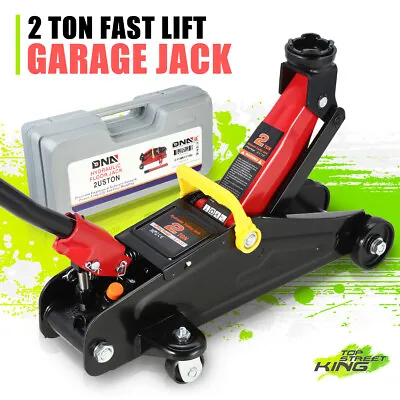 DNA Motoring Portable 2 Ton Capacity Car Fast Lift Garage Hydraulic Floor Jack • $55.99