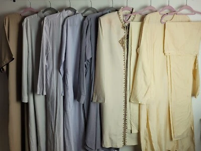 £10 • Buy *Defect* Bundle Of Mens Cheap Indian Pakistani Clothes Kurta Thobe