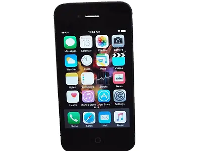 Apple IPhone 4s - 16GB - Black A1387 GSM Smart Phone • $24.99