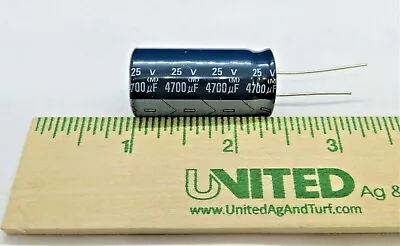 ELNA RE2-25V472MMA ALUMINUM ELECTROLYTIC CAPACITOR 25V 20% +Tol 4700uF 5-PC LO • $4.50