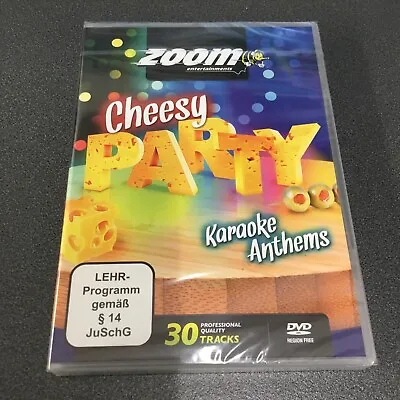 Zoom Karaoke Cheesy Party Anthems Black Lace 80s Disco DVD - 30 Cheesy Tracks! • £5