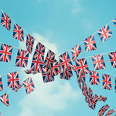 £3.49 • Buy Union Jack Flag Bunting GB KING Charles III Coronation Banner Party Decor