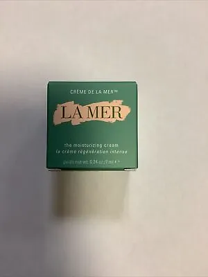 LA MER Creme De La Mer The Moisturizing Cream 0.24 Oz / 7 ML  Deluxe Sample Size • $19.99