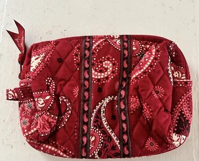 Vera Bradley Mesa Red Makeup Cosmetic Bag • $6.49