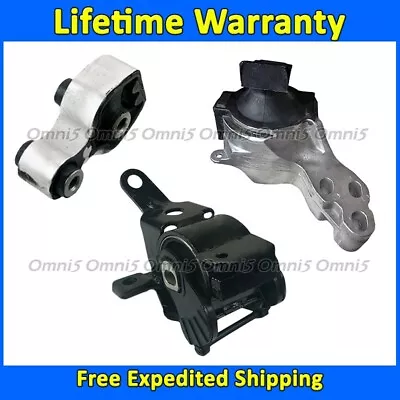 K3677 Motor & Trans Mount Set 3pc For 14-17 Mazda 6 AT/14-16 Mazda CX5 FWD 2.5L • $88.28