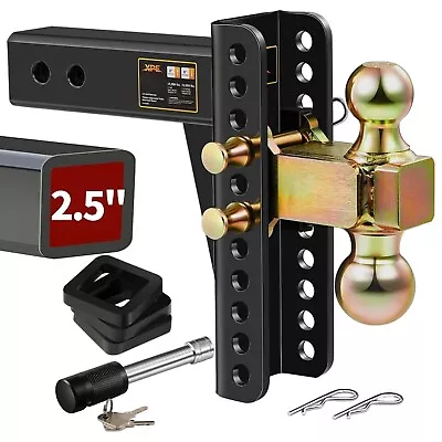 2.5  Receiver Adjustable Trailer Hitch  8  Drop /Rise Hitch Towing Truck Hitch • $154.99