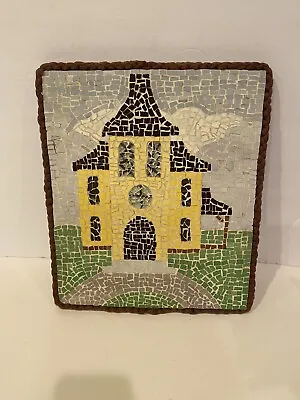 House Mosaic Wall Art Handmade • $35