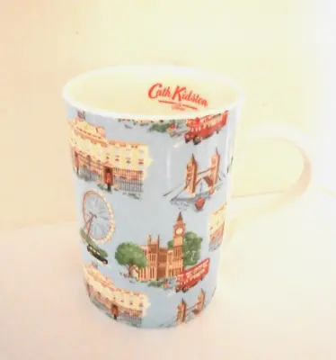 Cath Kidston Mug Of London Landmarks  Light Blue Fine Bone China Cup • £11.99