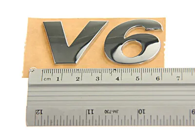 £43.83 • Buy Genuine VW Touareg 2011- V6 Rear Nameplate Label Badge Emblem