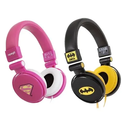 £14.99 • Buy Kids Headphones Earphones Childrens Superhero Batman Supergirl Boys Girls Wired