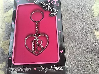 18th Birthday Keyring • £1.50