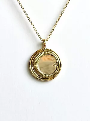 Moon Necklace. Moon Gold Necklace Beautiful And High Quality • $12.99