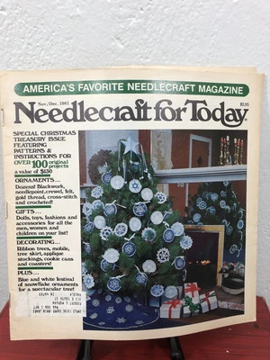 $3.45 • Buy Needlecraft For Today Nov/Dec 1981 Magazine Quilting Crochet Sewing Embroidery