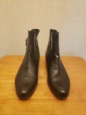 $55 • Buy Everybody By Bz Moda Boots Black Leather 40.5 