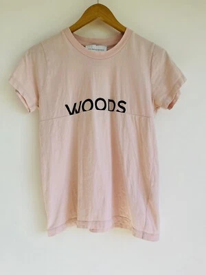 Viktoria And Woods T-shirt Size 0 Pink Logo Tee Top • $50