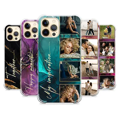 Personalised Phone Case Shockproof Name Collage Photo Cover For IPhone 15 12 13 • £7.49