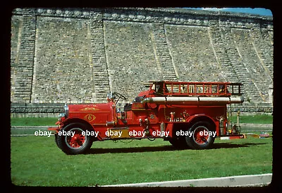 Montreal Quebec Canada 1927 Seagrave Pumper  Fire Apparatus Slide  • $5