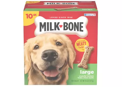 Milk-Bone Original Dog Biscuits Large Crunchy Dog Treats 10 Lbs. • $22.67