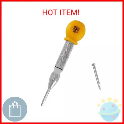 5  Spring-Loaded Automatic Steel Center Hole Punch Marker Scriber For Wood Meta • $13.90