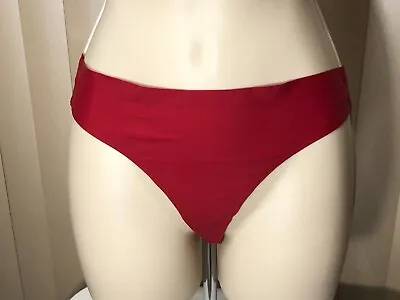 3 Pair Honeydew Thong Underwear M Hipster Black Red Pink Plaid Womens Panties • £19.27