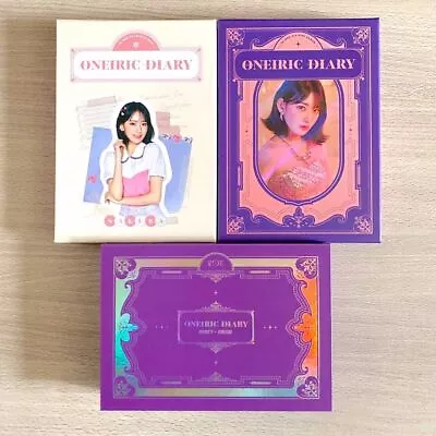 Iz*one Oneiric Diary 3 Ver. Sakura Set No Photo Card IZONE Le Sserafim • $173.88