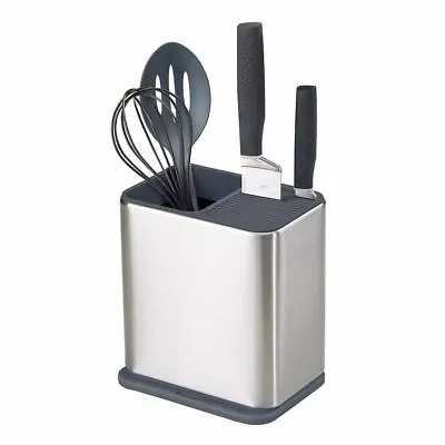 JOSEPH JOSEPH Surface Utensil Pot Stainless Steel Caddy Sink Area Organiser • $63.41