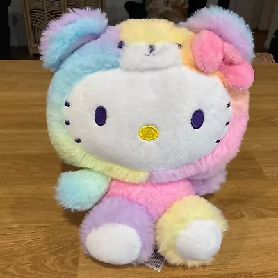 Hello Kitty Rainbow Sherbet Plush Toy Soft Toy Bensons 🌈 24cm • $20