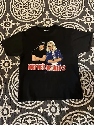 Vintage WAYNE’S WORLD 2 Single Stitch Hanes T-Shirt M/L 1993 - Winterland • $199.99