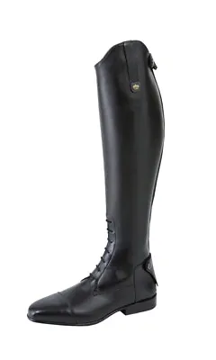 King's Alex Riding Boots Topaz Jumping Boots Size 39 (6) H53 W38 Zipper • £144.79