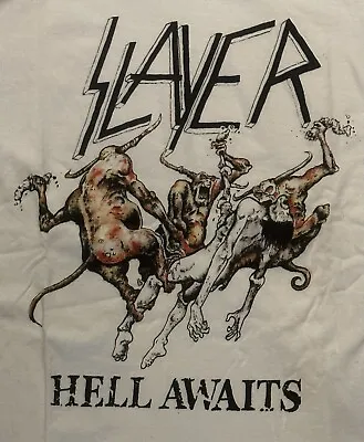 Slayer Hell Awaits Ltd Shirt Thrash D.r.i. Power Trip Exodus Free Shipping • $50