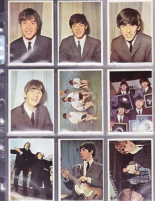 1964 Topps Beatles Color Series Complete 64 Card Set Ex-nm  • $125