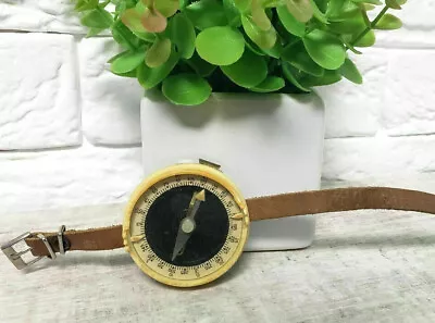 Vintage KOMPAS Soviet Wrist Compass USSR Russia Tourist • $14