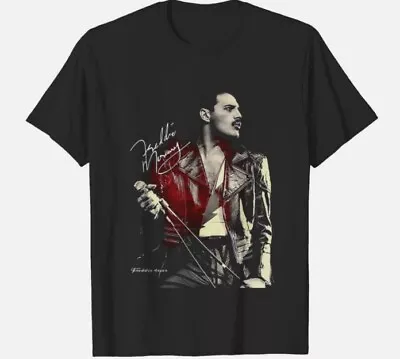 Freddie Mercury Shirt Queen Rock Band Shirt Unisex Short Sleeve T-Shirt New New • $17.99