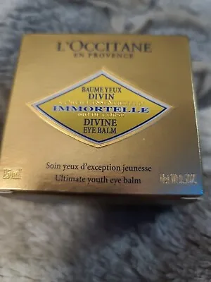 L'Occitane Immortelle Divine Eye Balm 0.5oz / 15ml - New In Box • $39