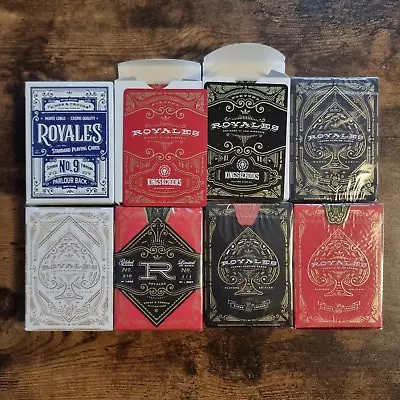 Royales New & Sealed Playing Cards Limited Edition Kings And Crooks Deck • $31.56