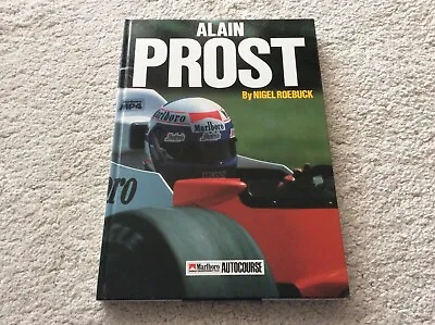 ALAIN PROST AUTOCOURSE DRIVER PROFILES 3 BOOK RENAULT MARLBORO McLAREN MP4 F1 GP • £14.95