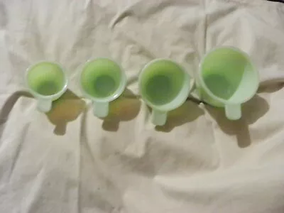 Jadeite Measuring Cups Green Unbranded • $199.99