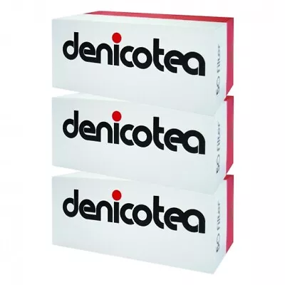 Denicotea Regular Crystal Filters For Cigarette Holders -  50pc Per Box   10106 • $99.95