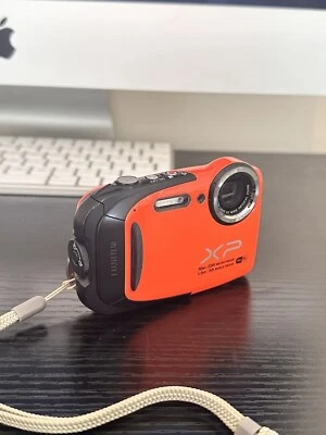 £48 • Buy Fujifilm FinePix XP Series XP70 16.4MP Digital Camera Waterproof - Orange