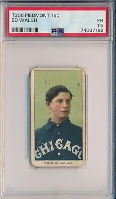 1910 T206 Piedmont 150 - Ed Walsh - Psa 1.5 Fr (svsc) Centered! • $499.99