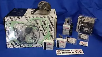 Kawasaki 92-01 KX250 WISECO Rebuild Top & Bottom End Engine Kit Crank Piston Gsk • $519.92