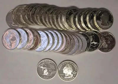 Proof 90% SILVER State Quarters  $$ Silver Value Bullion U.S.A.   Mint Coins • $12.45