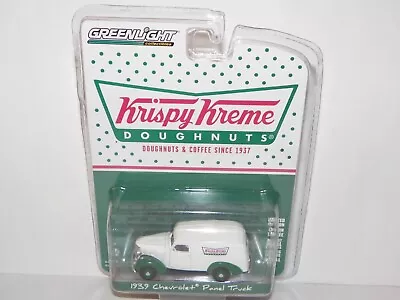 Greenlight Krispy Kreme 1939 Chevrolet Panel Truck White/green • $19.99