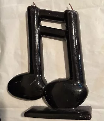 Vintage Musical Music Note Novelty Candle Retro Mod Unused • $20