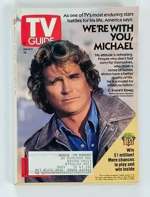 TV Guide Magazine June 8 1991 Michael Landon NY Metro Ed. • $9.95